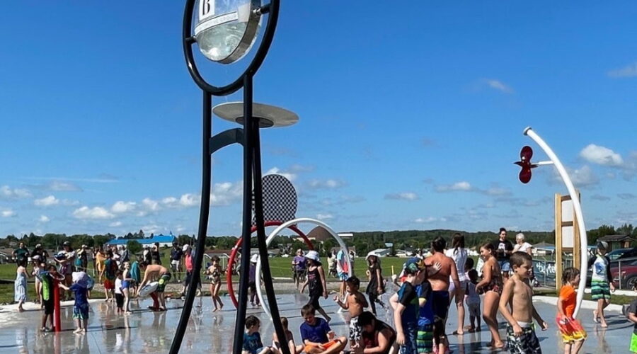 Dryden Splash Park opens!