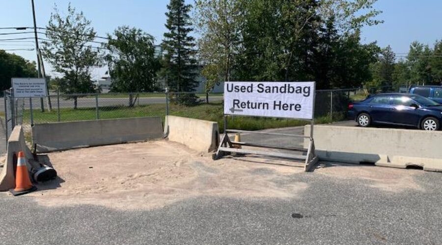 Sandbag disposal available for Kenora, unorganized residents