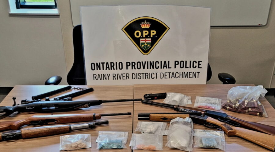 400g of fentanyl, 200g of cocaine, 5 firearms seized by OPP