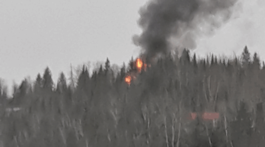 Fire destroys house on Hidden Trail