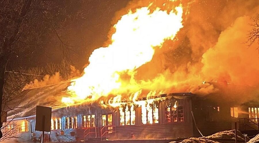 Overnight fire destroys Laclu Dance Hall