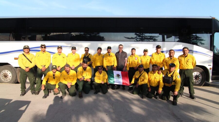 Mexican firefighters assist with Ontario forest fires fight