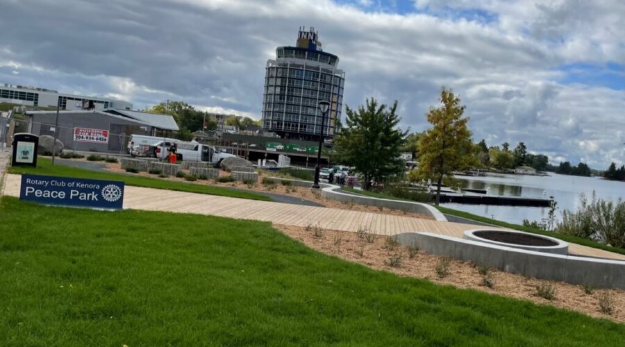 Rotary Peace Park nears completion