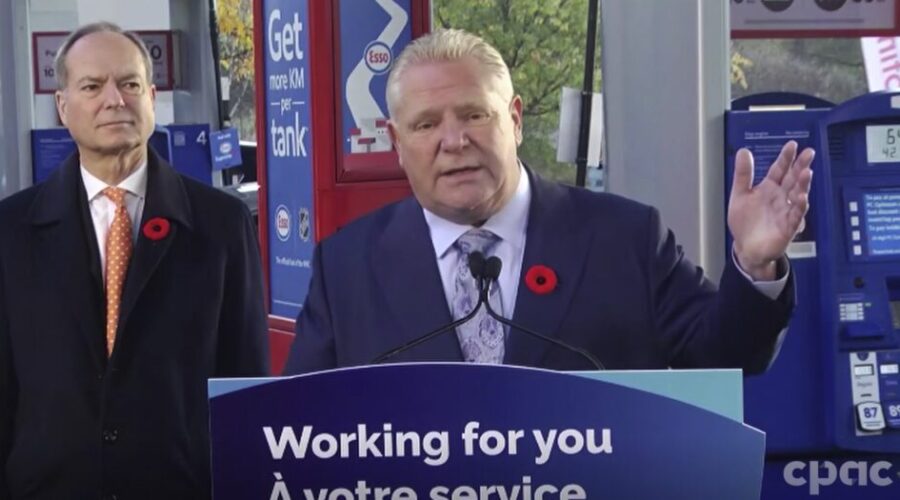 Ford announces gas and fuel tax cut extension