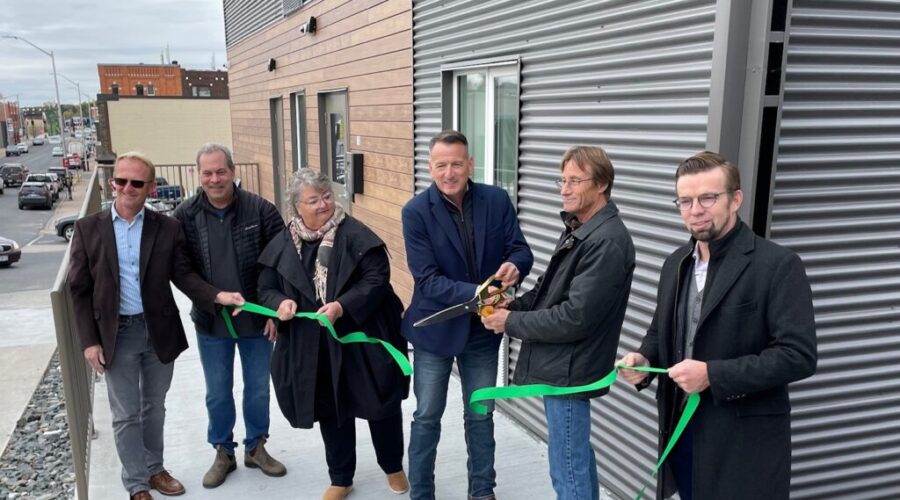 New apartment building officially opened