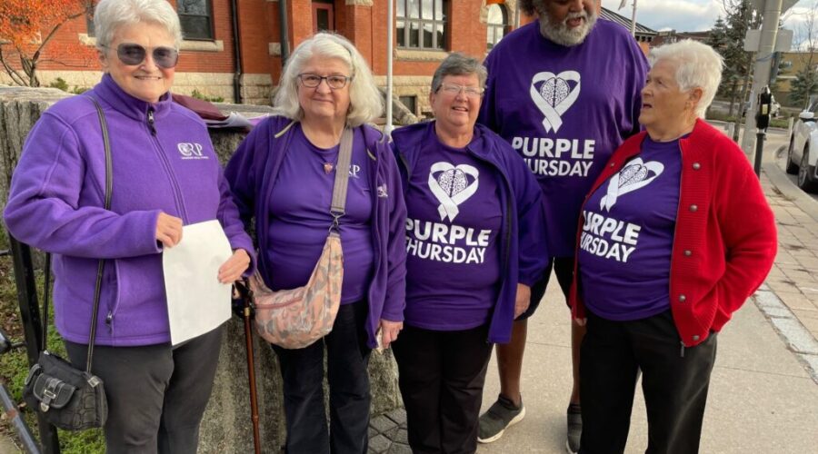 Local Royal Purple chapter marks Purple Thursday