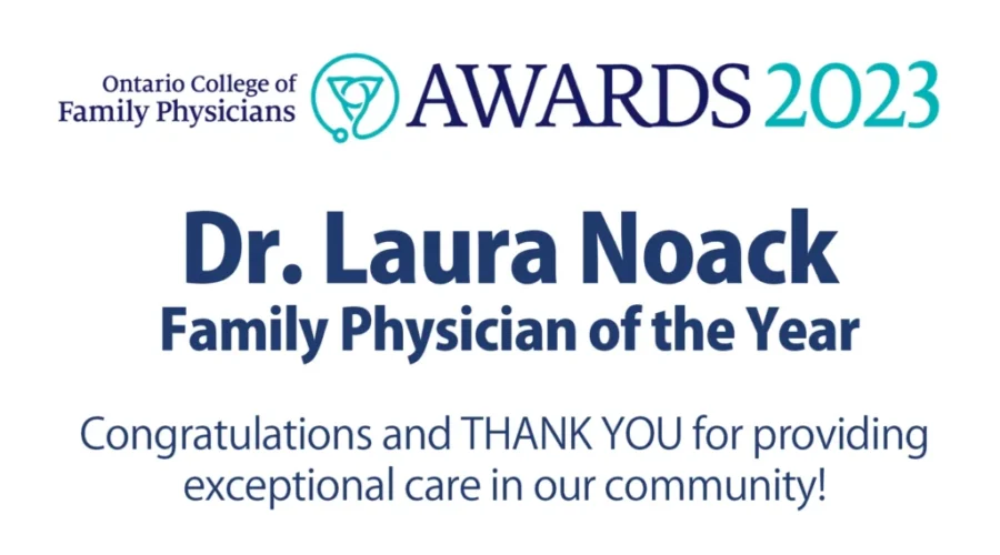 OCFP awards local doctor