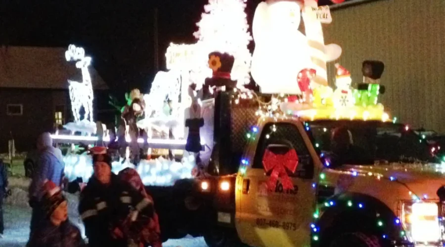 Santa Claus Parade Saturday evening
