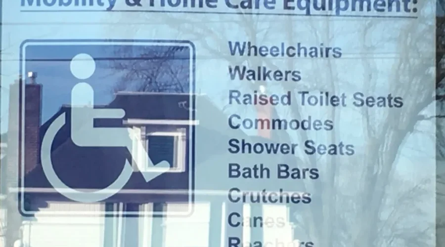 Borrowing Cupboard offering medical mobility equipment