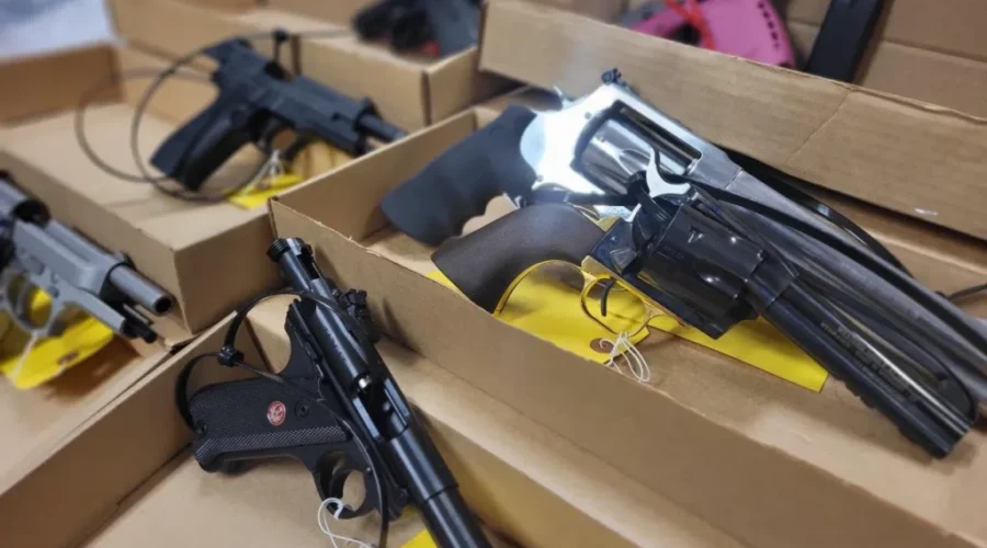 Gun crime on the rise