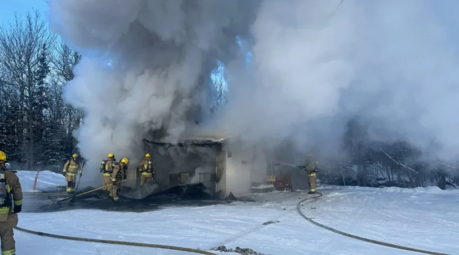 Fire crews called to a blaze behind Super 8