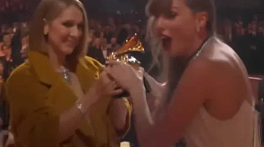 Taylor Swift IGNORES Celine Dion At The Grammys – My Mom Would Be Mad!