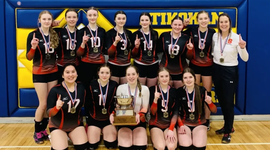 Saints reach volleyball final