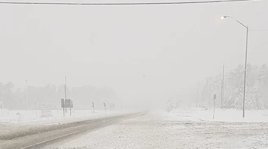 Two weather systems bringing snow to NWO