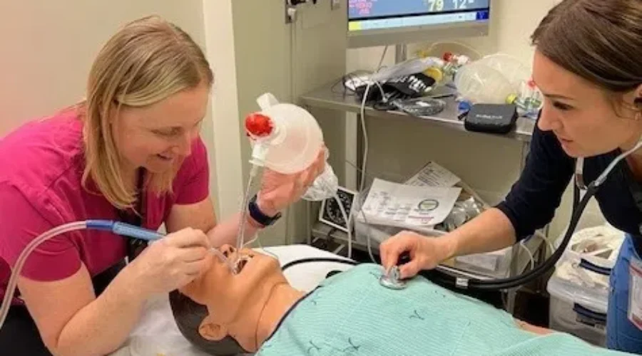 Hospital receives funding for new training mannequin