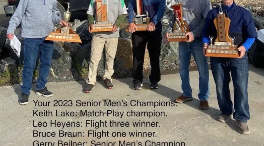 Beauty Bay Golf Course, Senior Men’s League, May 21, 2024