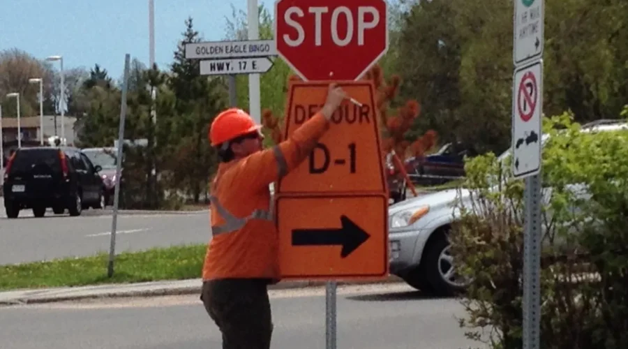 Section of 5th Street South closed again