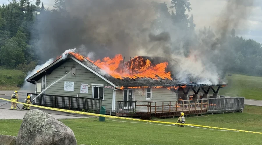 Update: Man fatally shot following fire at Anicinabe Park