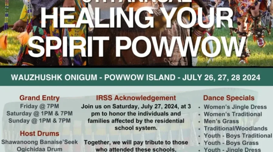 Healing Your Spirit pow wow this weekend