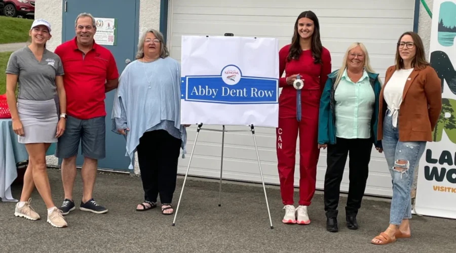 Dent feted at the Kenora Rowing Club
