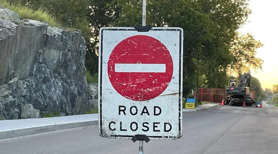 Road closure and traffic delays expected today