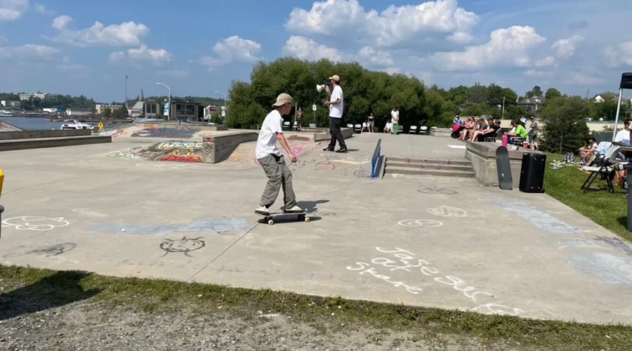 Skateboarding to support mental health