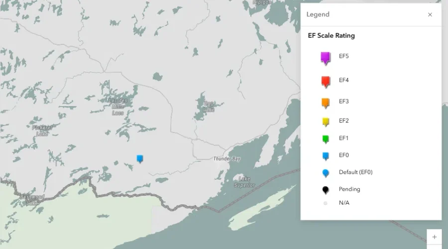 Small tornado confirmed in NWO