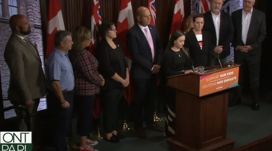 NDP/labour seek emergency plan to stem school violence