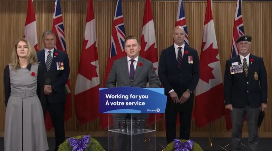 Province to expand on recognition of veterans