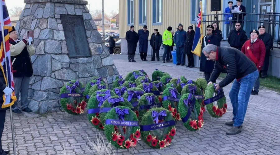 Remembrance Day Service held in Kenora
