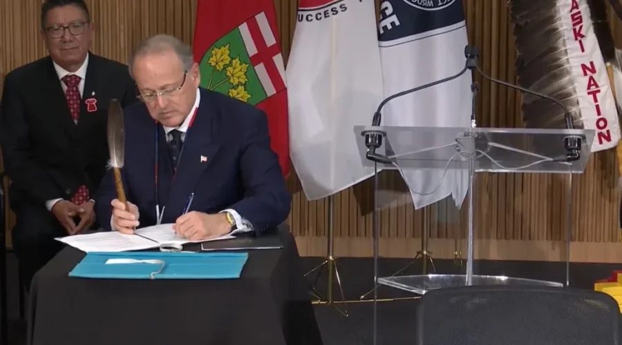 Nishnawbe Aski Police Service signs ‘historic’ agreement with Ontario