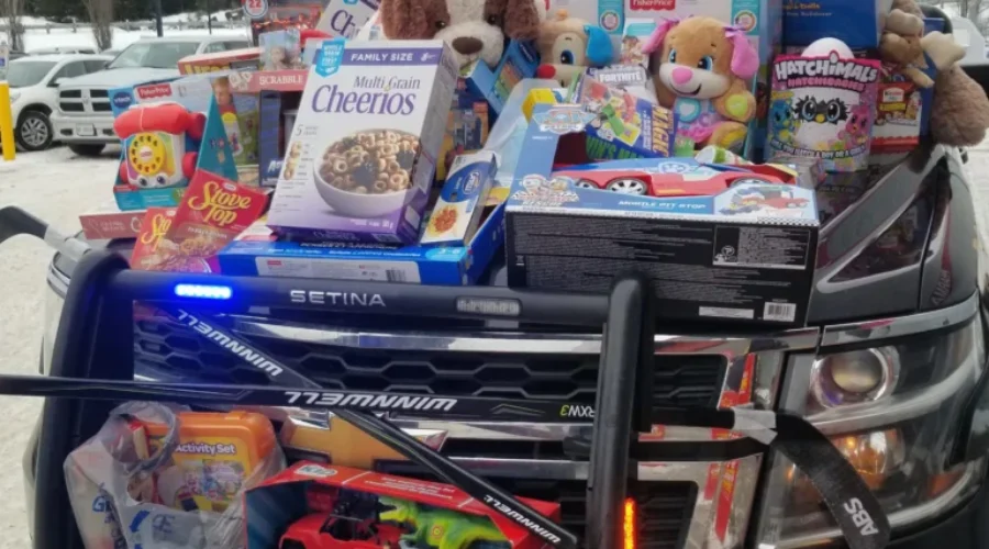 Stuff-A-Cruiser taking place tomorrow in Kenora