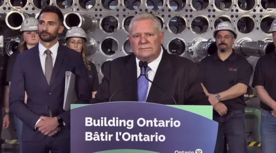 Premier touts new energy strategy to U.S.