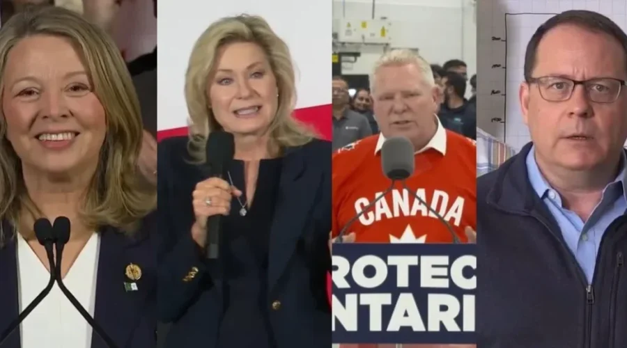 Party leaders optimistic about their election day chances