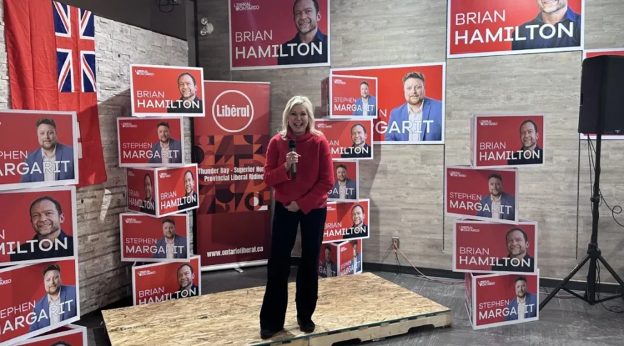 Bonnie Crombie promises healthcare, housing, affordability improvements in visit to northwestern Ontario