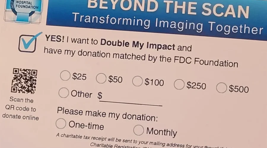 Another big donation for Beyond the Scan