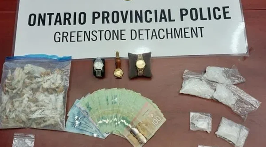 Drug bust in Longlac leads to seizure of drugs and stolen property