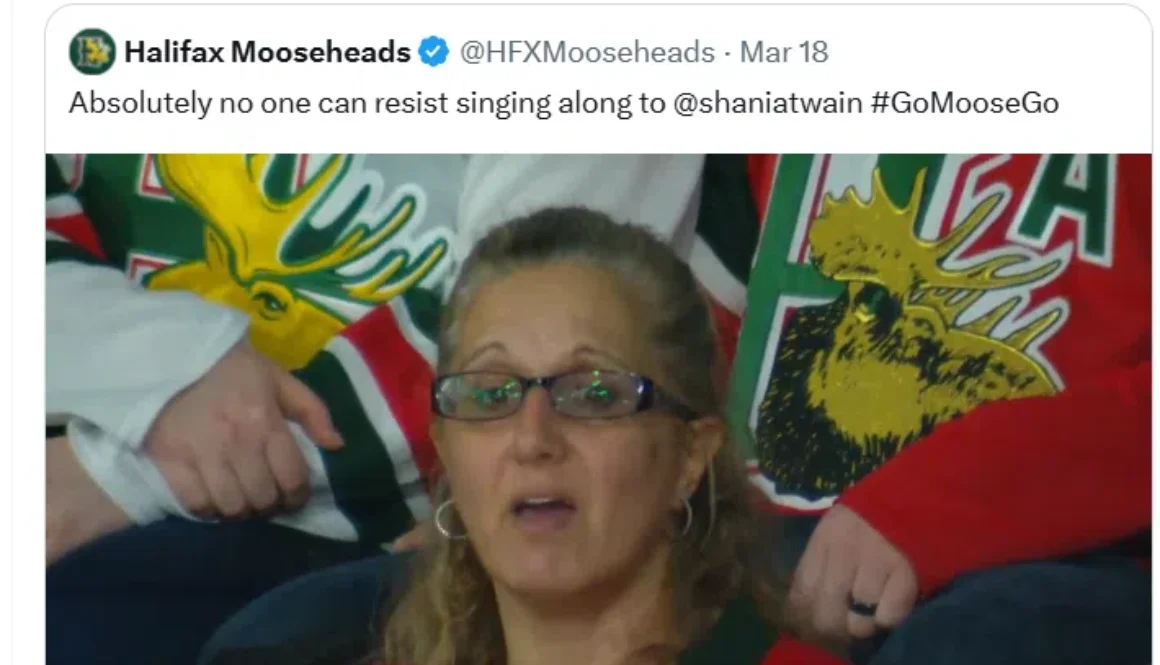 Shania Moosheads Jumo Tron Lady