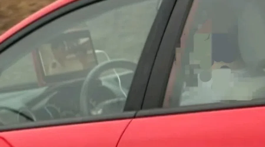 Driver Caught On Highway 401 Watching A Movie On An iPad