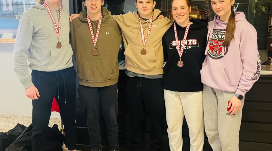 Two Saints head to OFSAA badminton championships next week