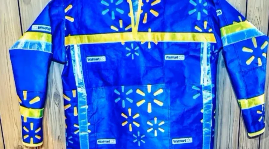 Cree Man’s Dream Of A Walmart Bag Ribbon Shirt Becomes Reality