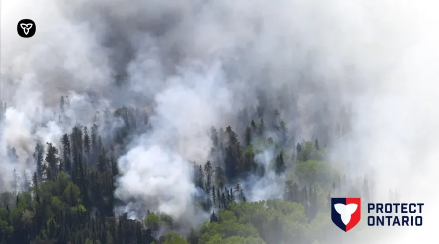 Sandy Lake prepares for evacuation due to forest fire