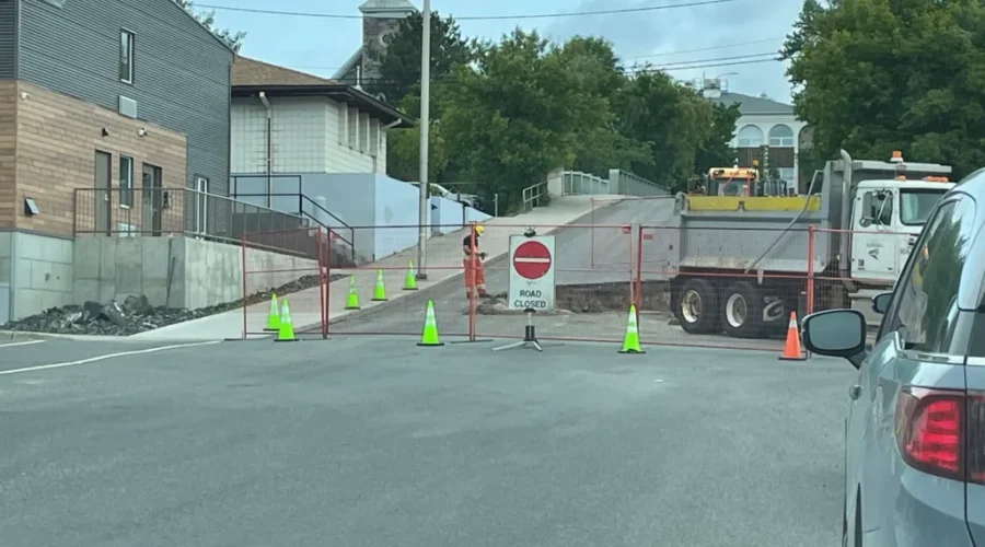 Section of Matheson Street shut down