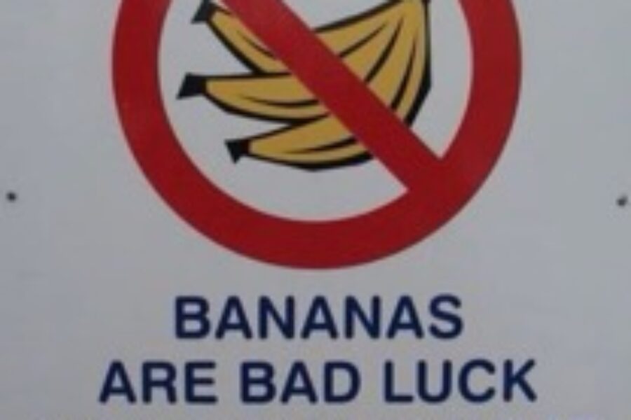 No Bananas In The Boat!!
