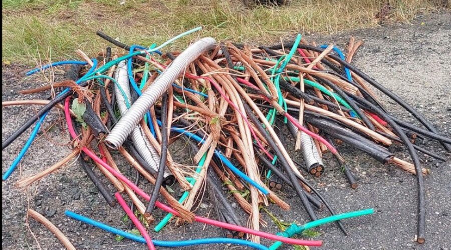 Two charged after 500 kg of copper wire seized near Atikokan