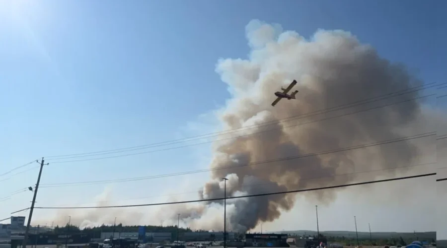 Second worst wildfire season on record in Canada