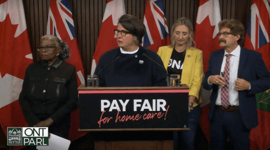 Wage parity sought for V.O.N. nurses