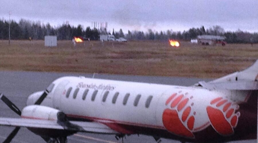 Emergency training on Monday at the airport