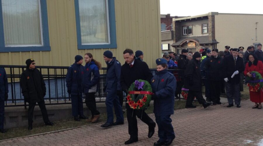 Change in location for the Remembrance Day service