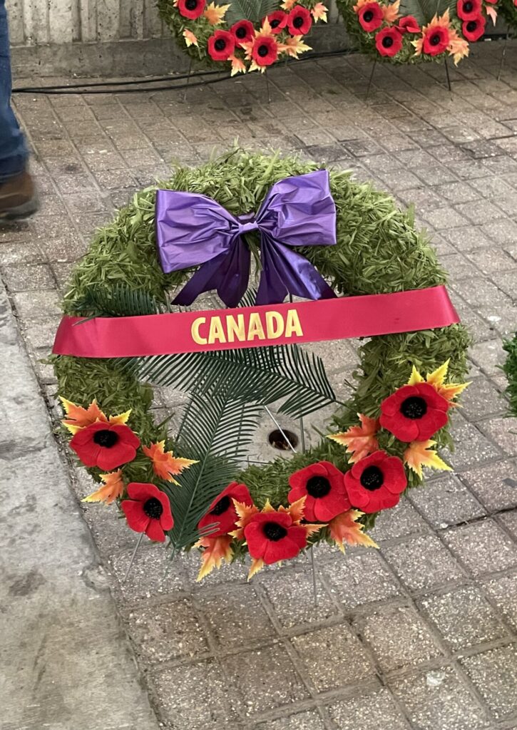 Remembrance Day in Kenora
